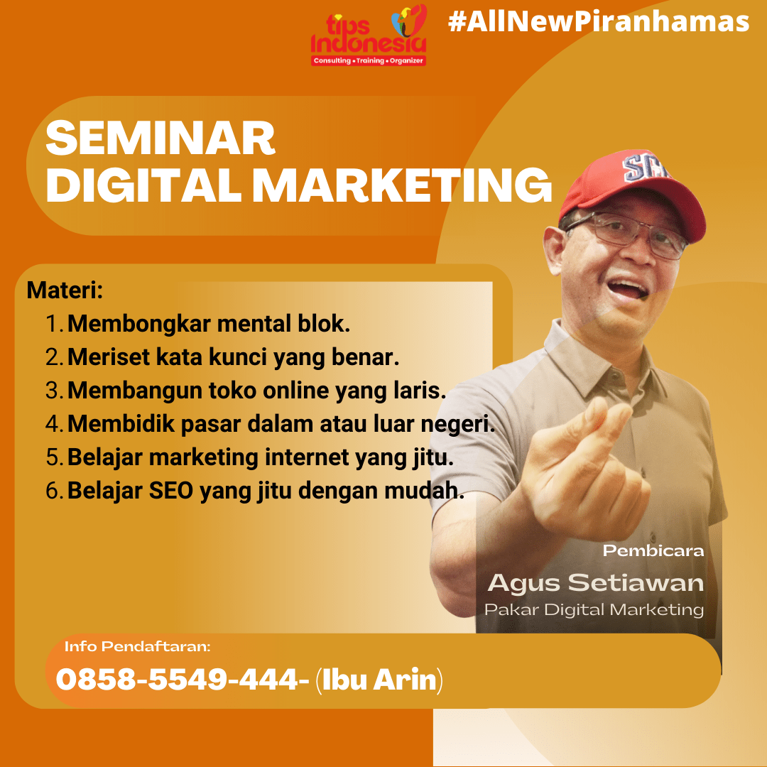 CALL 0858-4027-8033, SEMINAR BISNIS