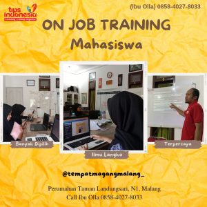 On Job Training Malang