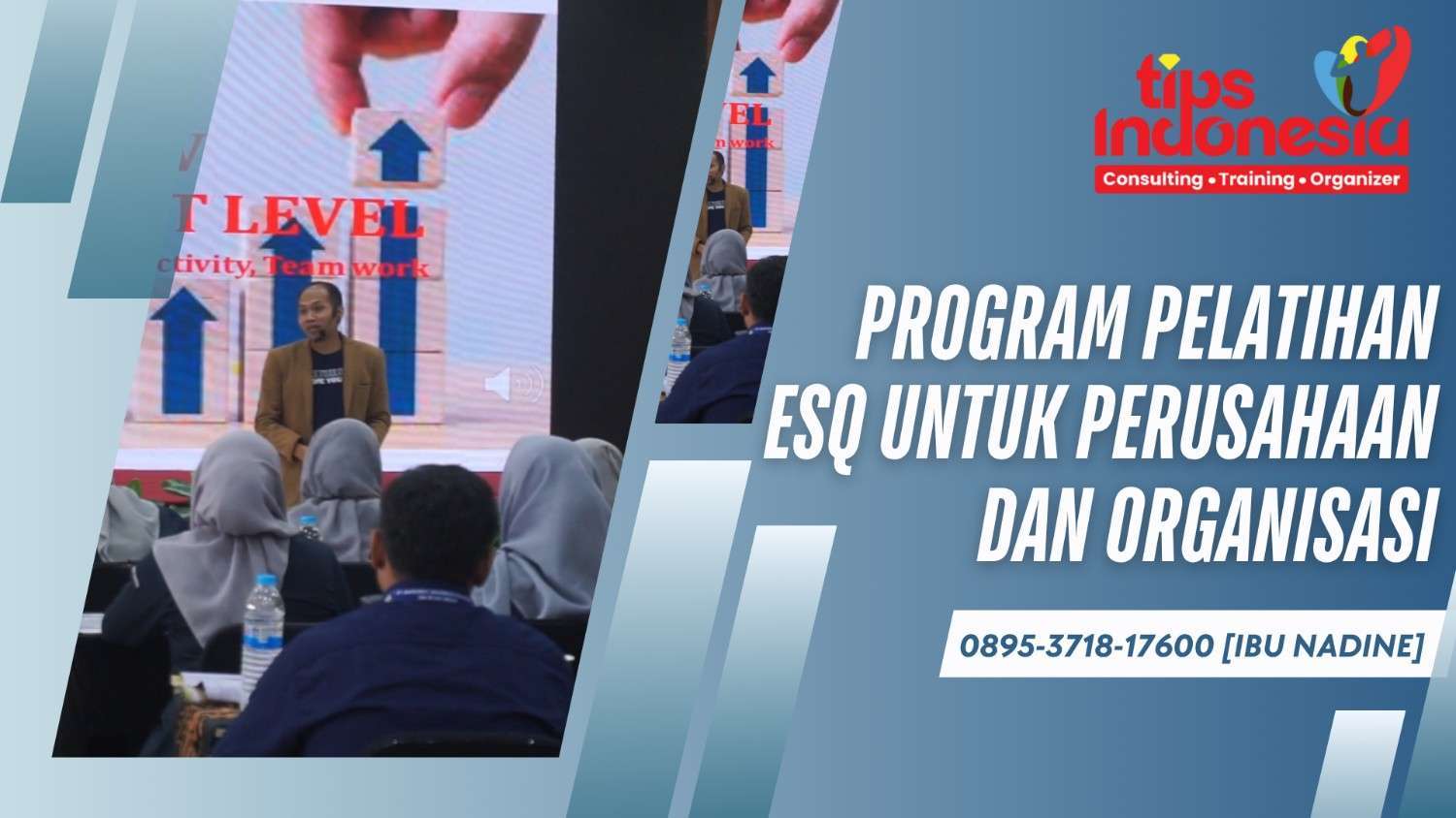 PROGRAM PELATIHAN ESQ UNTUK PERUSAHAAN DAN ORGANISASI | TIPS INDONESIA | 0895-3718-17600