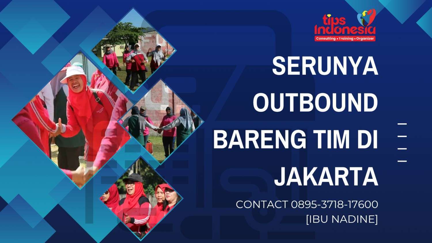 SERUNYA OUTBOUND BARENG TIM DI JAKARTA | TIPS INDONESIA | 0895-3718-17600