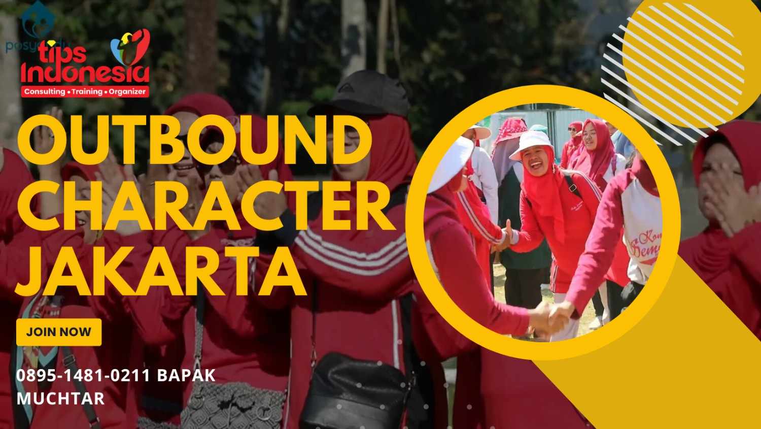 OUTBOUND CHARACTER JAKARTA | TIPS INDONESIA | 0878-3615-2078