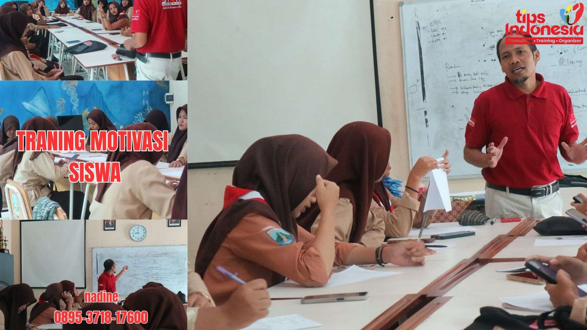 TRANING MOTIVASI SISWA | TIPS INDONESIA | 0895-3718-17600