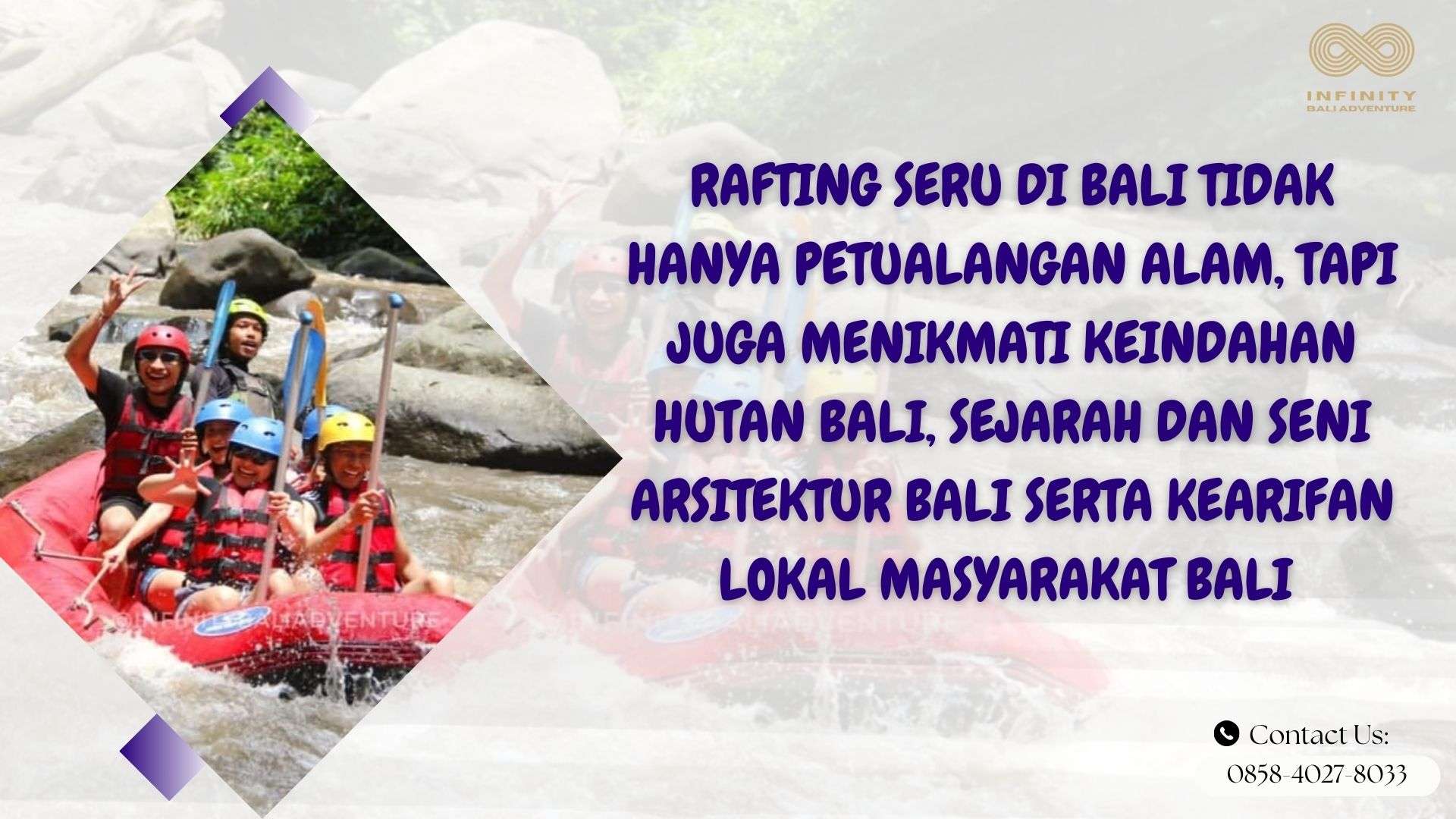 SERU! PENGALAMAN RAFTING DENGAN VIEW TERINDAH DI BALI | RAFTING BALI | 0895-1481-0211