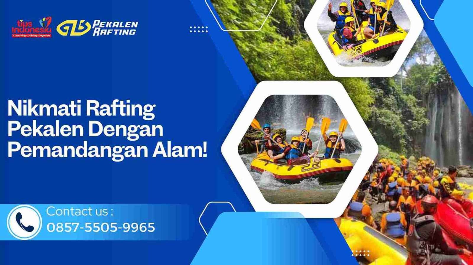 NIKMATI RAFTING PEKALEN DENGAN PEMANDANGAN ALAM | RAFTING PEKALEN | 0857-5505-9965