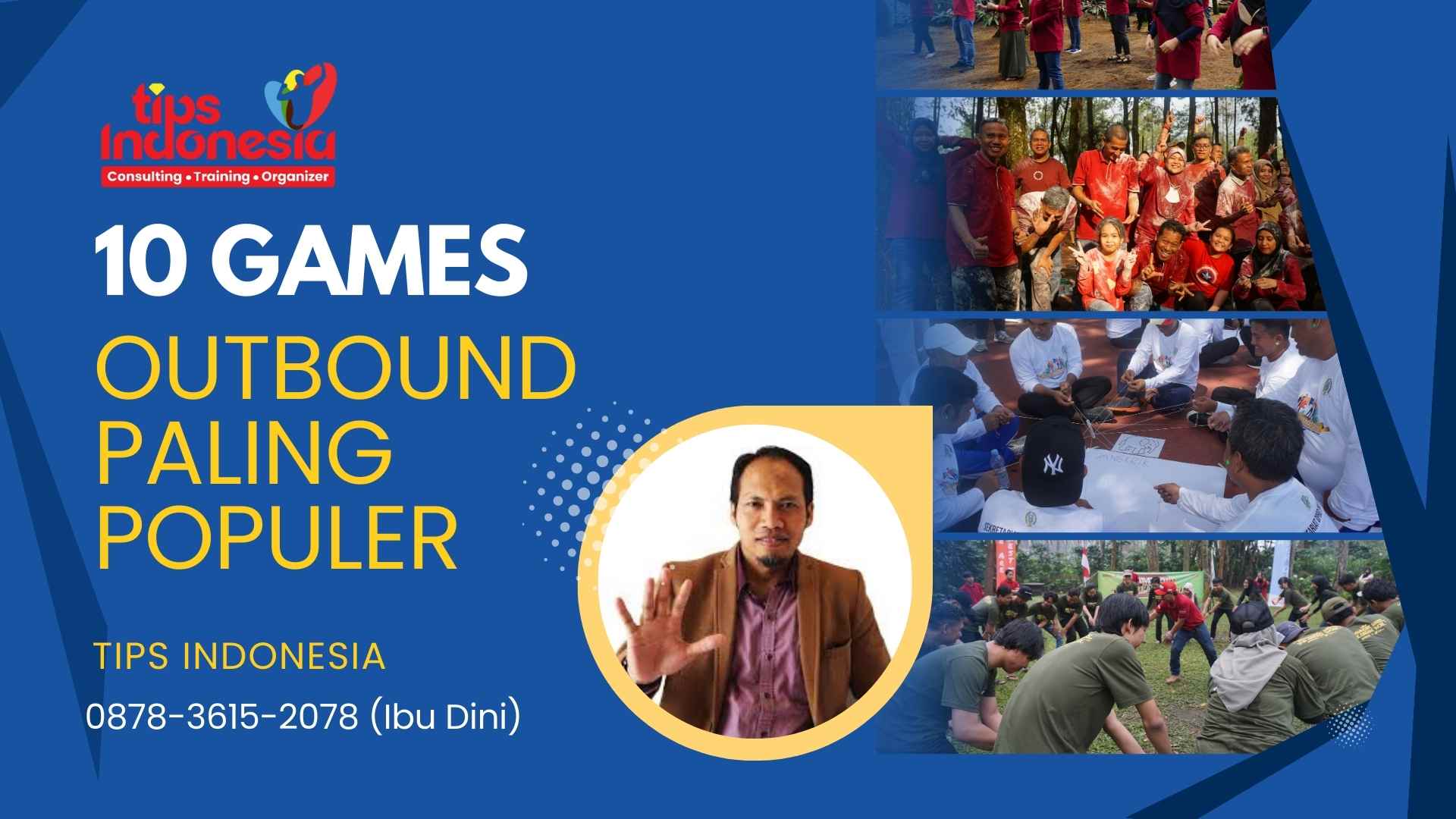 10 GAMES OUTBOUND PALING POPULER| TIPS INDONESIA | 0878-3615-2078